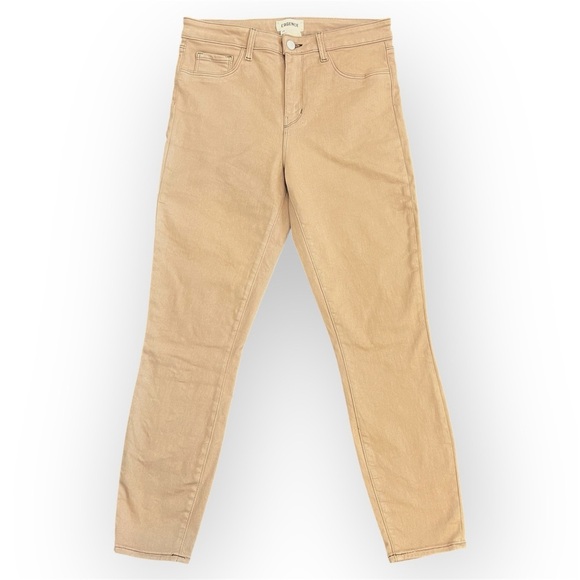 L’Agence Coated skinny Jeans in Rye (latte color) size 28 stretchy - Picture 13 of 14